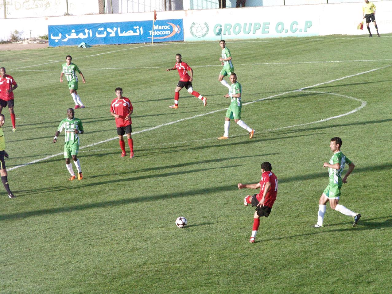 الدفاع الجديدي يفوز على  شباب قصبة تادلة