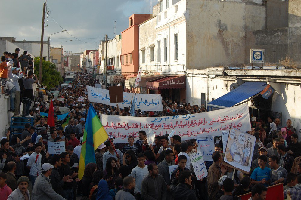 مسيرة شعبية بالجديدة يوم الاحد 24 أبريل