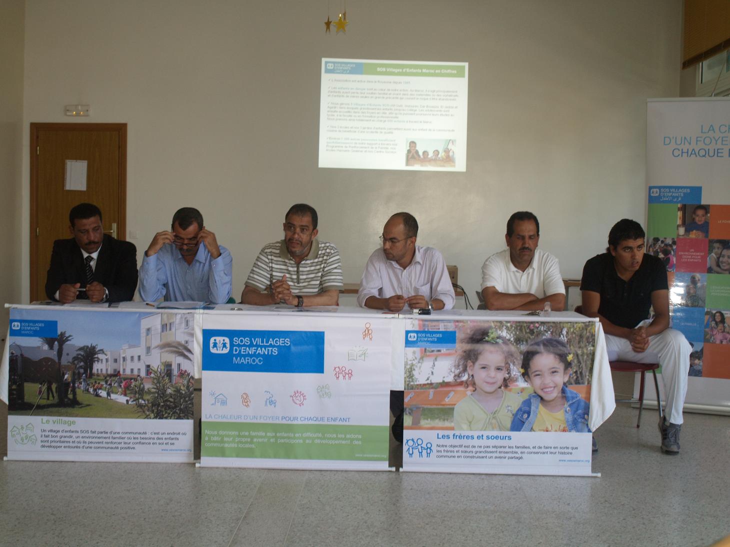 بالصور توقيع اتفاقية شراكة بين الجمعية البحرية بالجديدة والجمعية المغربية لقرى الاطفال sos