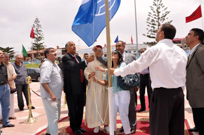 تتويج شاطئي سيدي بوزيد و الحوزية بعلامة الجودة