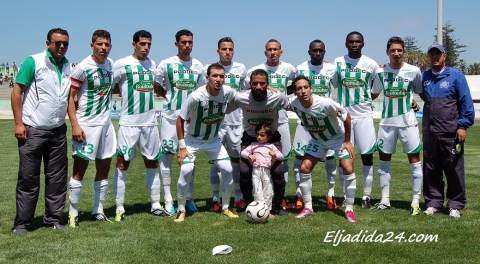 فريق الدفاع الجديدي في مواجهة أولمبيك أسفي  هذه الليلة ابتداءا من الساعة 10H30