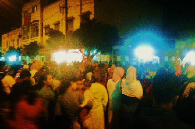 آزمور : المعطلون يحتجون ليلا ضد المحسوبية و الرشوة