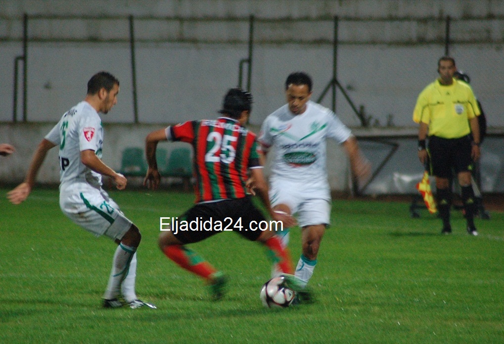 الدفاع الجديدي يحقق فوزا مهما على نادي الجيش الملكي في البطولة الاحترافية