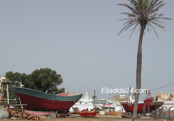 صناعة القوارب والسفن بالمريسة القديمة أحد أقدم الحرف بمدينة الجديدة