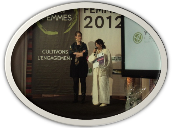 الناشطة الجمعوية فاطمة تقي الدين تفوز بجائزة المغرب الأولى لمؤسسة افروشي العالمية (+صور)