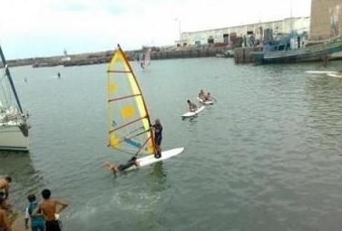 مولود رياضي جديد، تأسيس نادي الدفاع الحسني الجديدي للرياضات البحرية