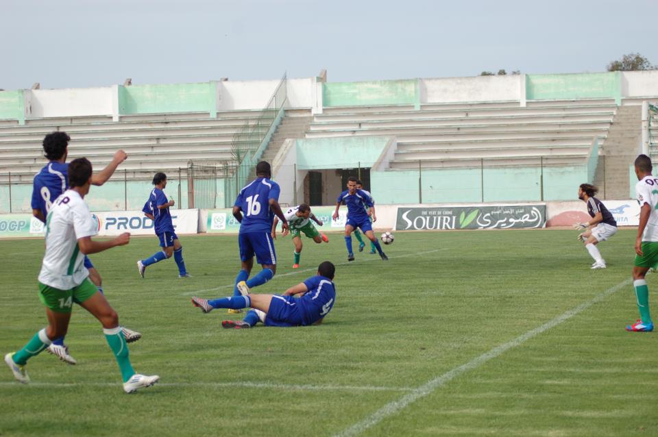 الدفاع الجديدي يهزم قصبة تادلة برأسية حدراف في دوري الأمل شالنجر