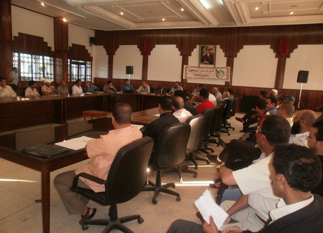 نادي المراسلين الصحفيين بآزمور في ندوة حول واقع الأمن بالمدينة مع الدعوة لمقاربة تشاركية هادفة و مواطنة