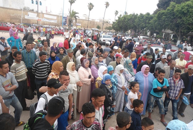 آزمور تخرج ضد الغلاء و من أجل رفع التهميش عن ساكنتها