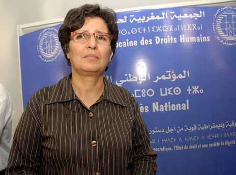 الوضع الحقوقي الراهن بالمغرب في لقاء بالجديدة بحضور خديجة الرياضي رئيسة الجمعية المغربية لحقوق الانسان