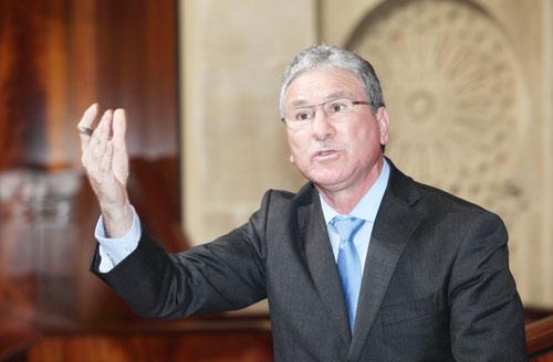 الحسين الوردي وزير الصحة في لقاء تواصلي بالجديدة لشرح نظام المساعدة الطبية