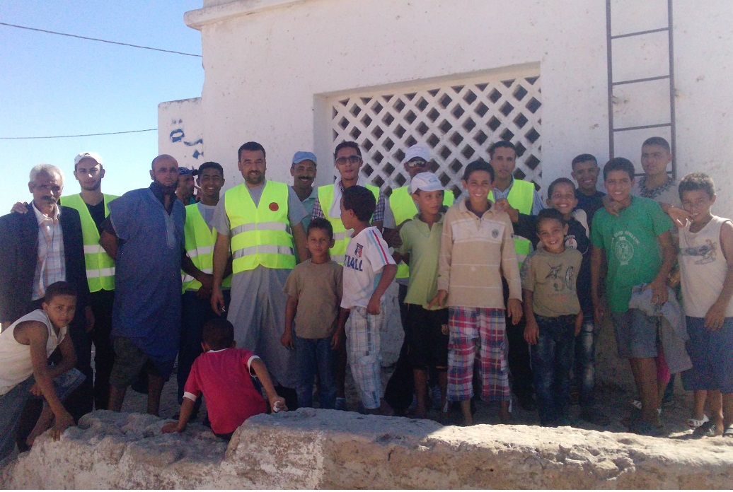 خلال قيامها بحملة تحسيسية واسعة النطاق، جمعية الوفاق تحارب الهدر المدرسي بزاوية سايس