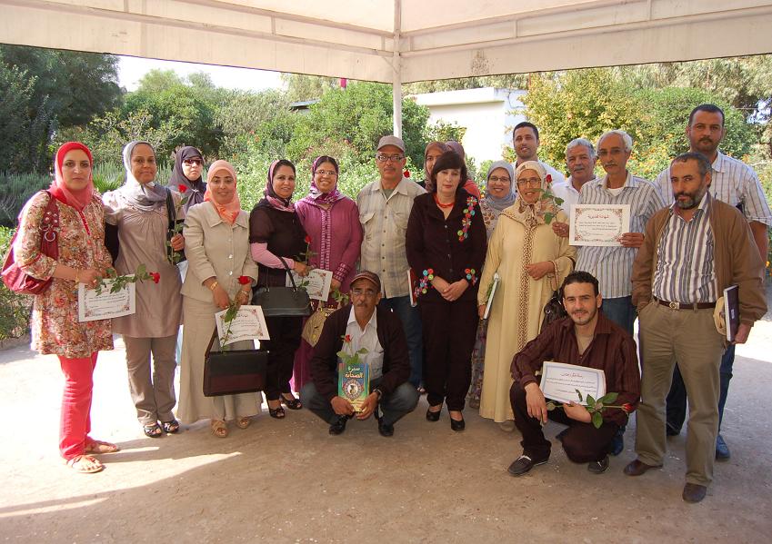 اسرة التعليم بمجموعة مدارس الحوزية تحتفل بعيد المدرس