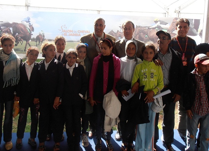 تلاميذ مجموعة مدارس الحوزية في معرض الفرس