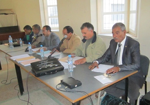 مديرات ومديري التعليم الإبتدائي والثانوي بالجديدة يجتمعون للتنسيق جول برنامجهم النضالي