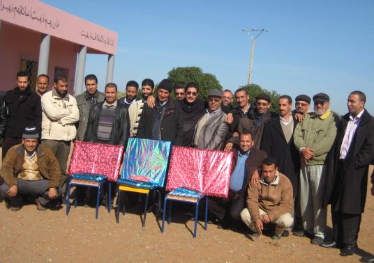 مجموعة مدارس صقر بسيدي اسماعيل تكرم الأستاذ عبد الله بولخير المحال على التقاعد