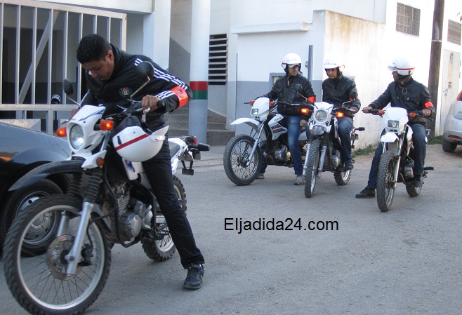 الأمن الإقليمي بالجديدة يتعزز بمجموعة جديدة لفرقة الدراجين المتحركة
