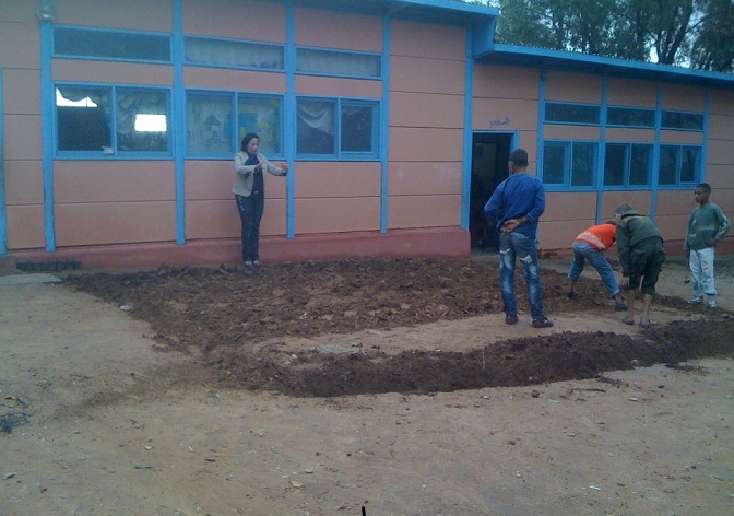 تنظيم زيارة تفقدية لمركزية مجموعة مدارس الدحامنة بنيابة الجديدة تمهيدا لحصولها على الشارة الخضراء