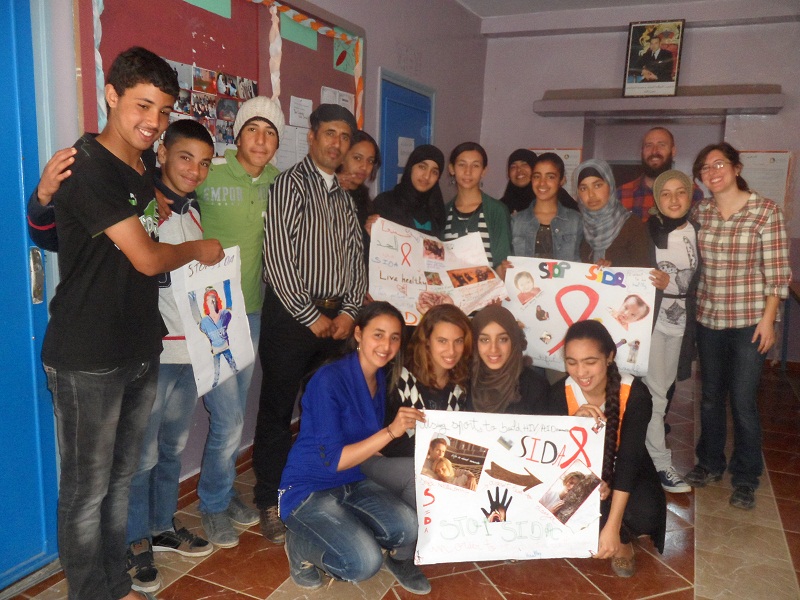 المقام اللغوي الربيعي بدار الشباب بسيدي اسماعيل