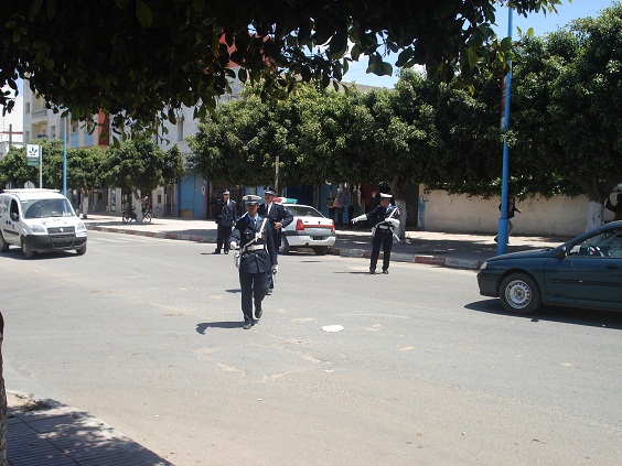 حملة أمنية على الدراجات النارية بأزمور