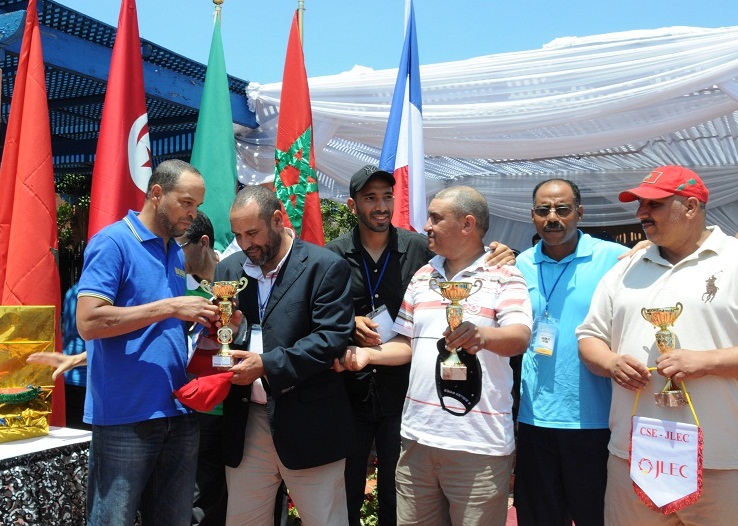 نادي الكرة الحديدية بالجرف الأصفر يتألق في النسخة السادسة لمجلس الأعمال الاجتماعية للكهربائيين بالمغرب