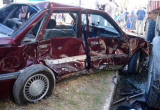 حادثة سير بازمور كاد أن يروح ضحيتها عائلة بكاملها