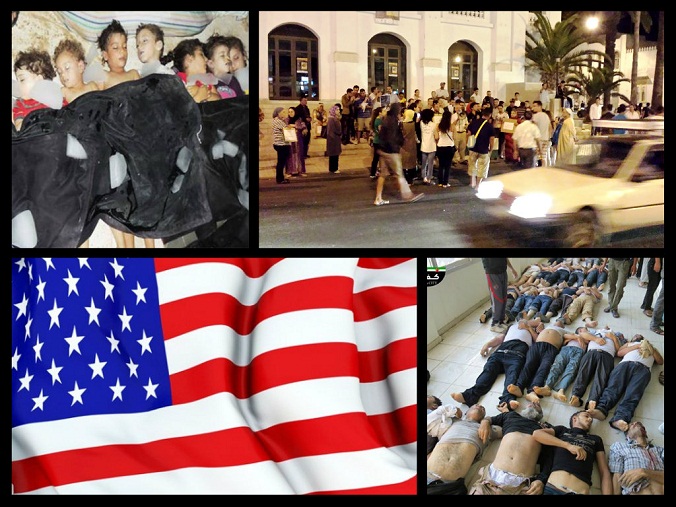 الجمعية المغربية لحقوق الإنسان تعرب في وقفة محتشمة بالجديدة عن موقفها الخاص المندد بالتدخل العسكري في  سوريا