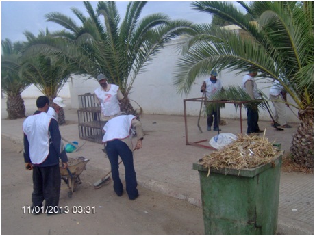 بالصور.. استمرار حملة النظافة بالزمامرة