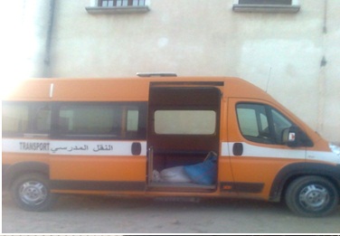 سيارة النقل المدرسي بالعالم القروي مشاكل التدبير و التسيير