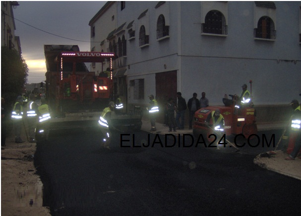 رصف الشوارع و الأزقة بالزمامرة يكلف مبلغ مليار سنتيم