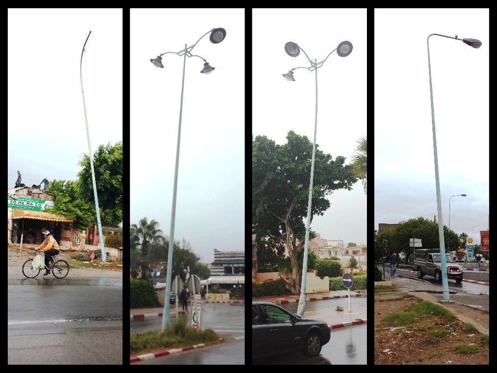 أعمدة كهربائية آيلة للسقوط تهدد حياة المواطنين في الجديدة