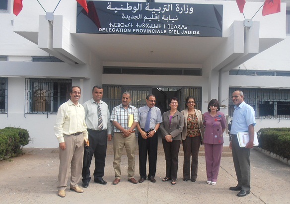 تحت اشراف نيابة التعليم فريق  PAGESM  يستأنف نشاطه بلقاء مع المنسقة المركزية الكندية