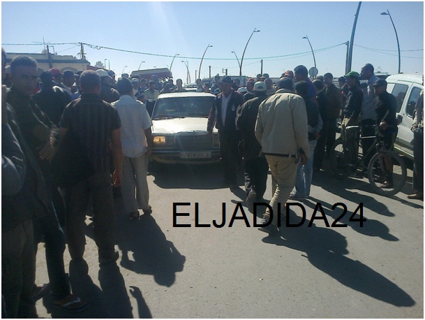 الزمامرة: محاولة سرقة سيارة أجرة كبيرة من موقف السيارات