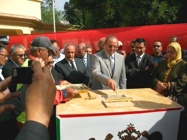 وضع الحجر الأساس للمركب الأجتماعي والمتحفي للمقاومين بسيدي بنور