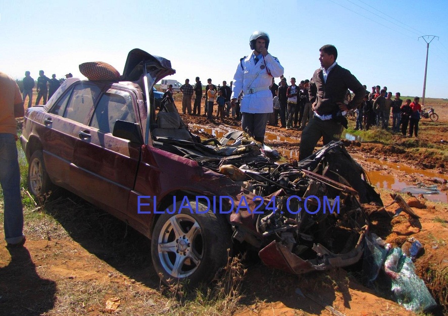 بالصور.. مقتل دركي في حادثة سير مفجعة بسيدي بنور