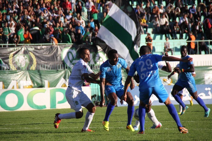 الدفاع الحسني الجديدي يعود بالتعادل من خريبكة (+ اهداف المباراة)