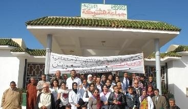 مستشارو جماعة هشتوكة بالجديدة يطالبون بترحيل خليفة القائد