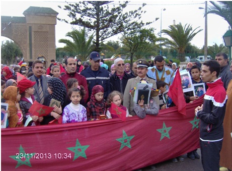 الزمامرة: مدرسة منبع المعرفة  تحيي ذكرى المسيرة الخضراء وعيد العرش المجيد