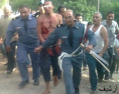 سبعة دركيين يستعملون لاكرموجين لإيقاف مجرم خطير بإقليم الجديدة، بعد أن هاجمهم بسيف