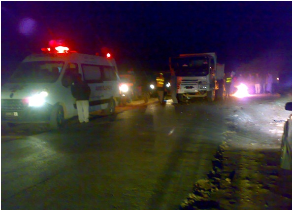 مقتل شخص اربعيني في حادثة سير مفجعة قرب سيدي اسماعيل