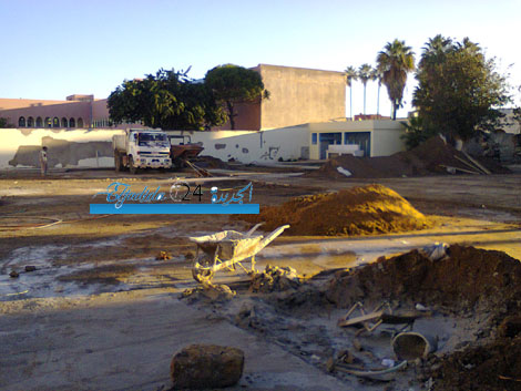 بالصور.. ثانوية محمد الرافعي بالجديدة تعيش أوضاع خطيرة وتدق ناقوس الخطر