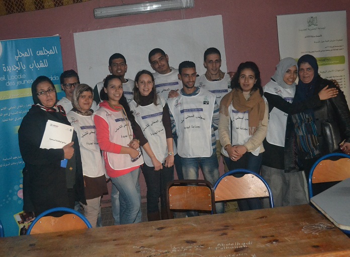 قافلة تواصلية بالثانويات للمجلس المحلي للشباب بالجديدة