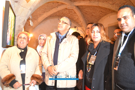 بحضور عامل الإقليم.. افتتاح المعرض الوطني للفن التشكيلي بالجديدة