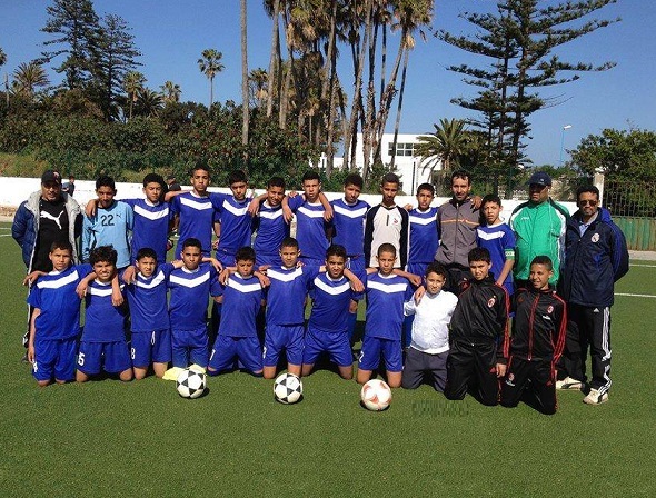 صغار نهضة الزمامرة يقدمون اعتذارا أمام الترجي الجديدي بملعب أحمد لشهب بالجديدة