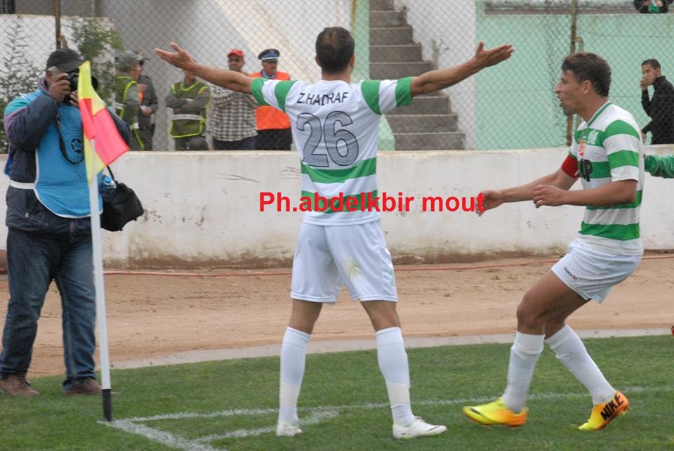 حذراف يقود الدفاع الجديدي لفوز ثمين على متصدر الترتيب الفتح الرباطي (صور وفيديو)