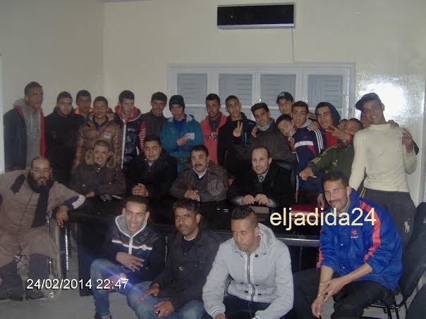 عشاق نادي نهضة الزمامرة لكرة القدم تؤسس جمعية على شكل التراس الزمامرة