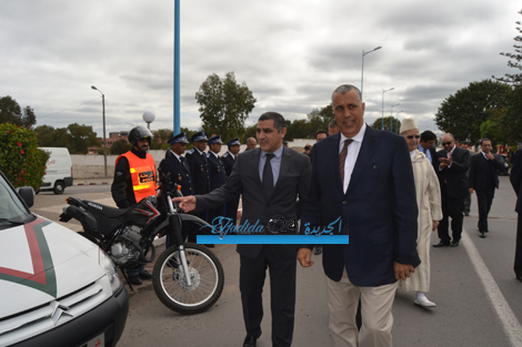 بحضور عامل الإقليم.. الأمن الوطني  بالجديدة يعطي انطلاقة تعزيزات أمنية جديدة