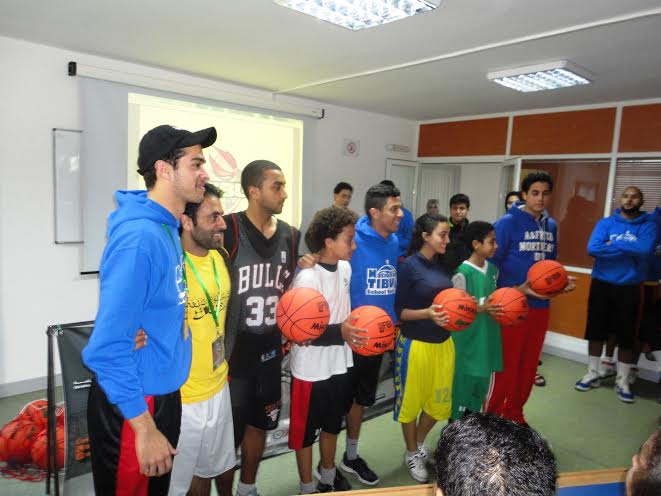 قافلة تيبو الوطنية المدرسية لكرة السلة تصل الى الجديدة