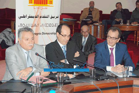 حزب التقدم و الاشتراكية يدعم مرشح الأحرار لرئاسة البرلمان و يجدد الثقة في رشيد روكبان كرئيس فريق التقدم الديمقراطي