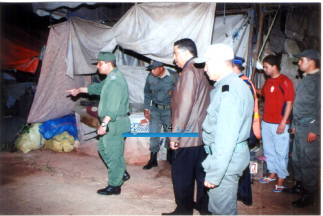 حملة تمشيطية حصدت أكثر من 56 فردا من بينهم صاحب سوابق من أولاد عمران